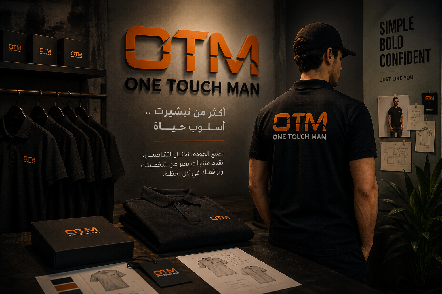 One Touch Man Polo Shirt